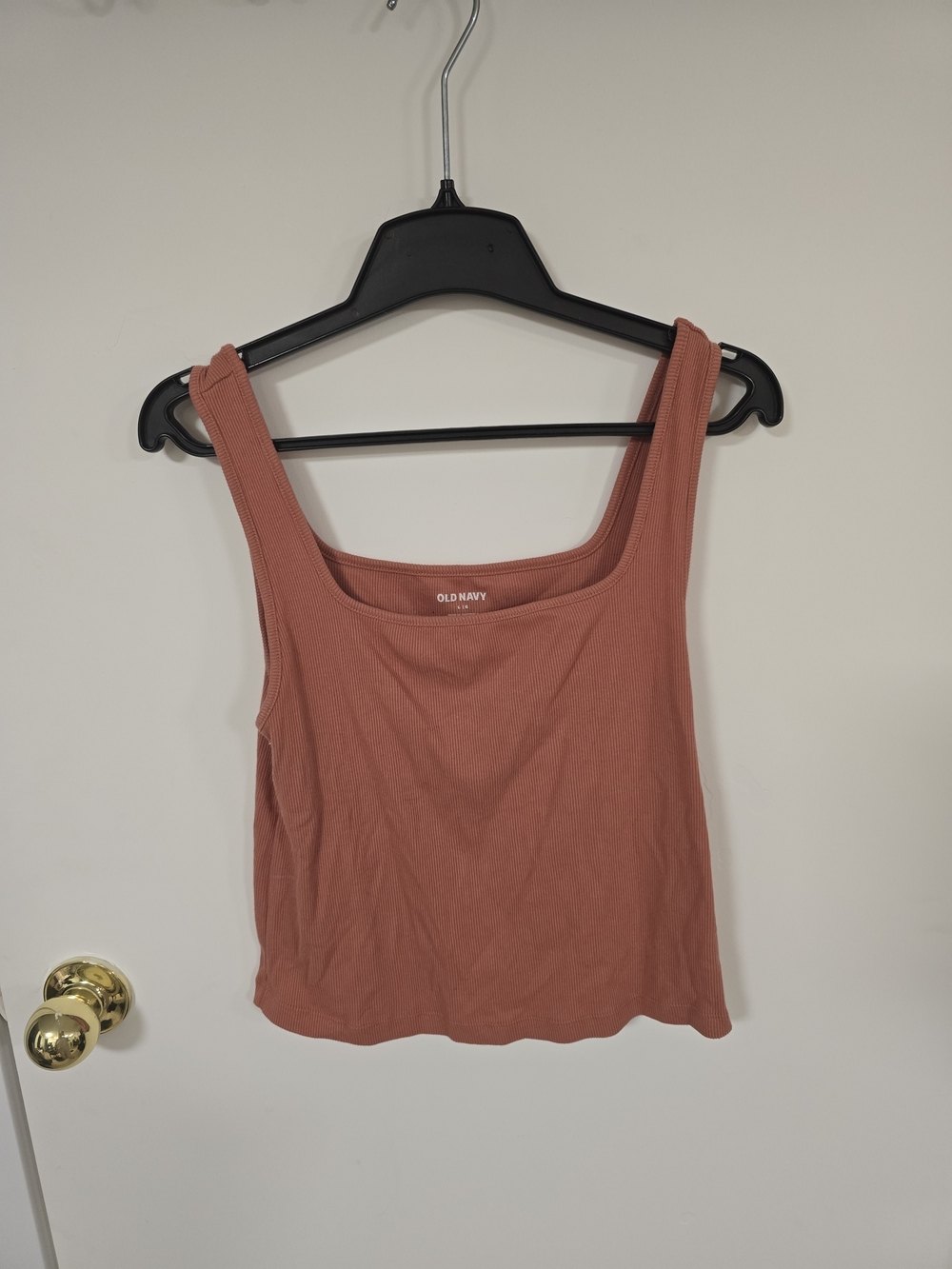 Old Navy Women's Scoop Neck Tank Top - Rusty Rose
